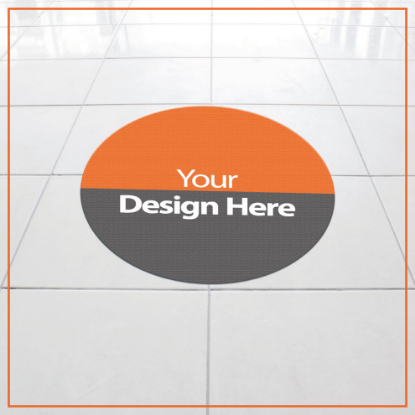 Picture of floor sticker