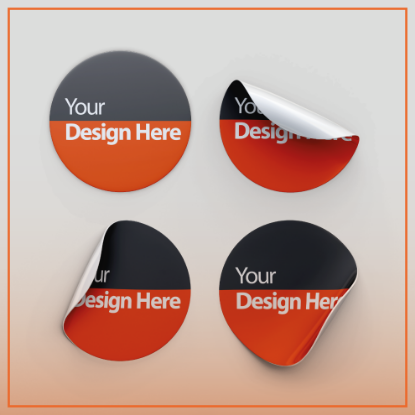 Picture of Die cut labels